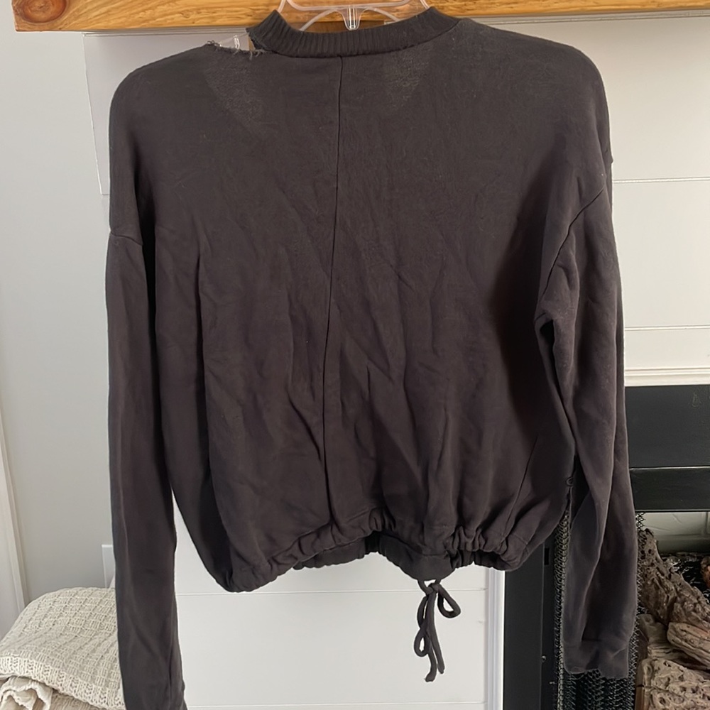 Abstract Embroidered Sweatshirt - Picture 5 of 5